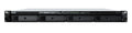 Synology RS822RP+ | 4-Bay 1U Rackmount NAS | AMD Ryzen V1500B | 2GB DDR4 ECC (Uitbreidbaar tot 32GB) | Redundante Voeding | 4