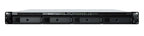 Synology RS822RP+ | 4-Bay 1U Rackmount NAS | AMD Ryzen V1500B | 2GB DDR4 ECC (Uitbreidbaar tot 32GB) | Redundante Voeding | 4