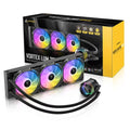 Antec Vortex Lum 360mm ARGB | All-in-One CPU Waterkoeler | Zwart