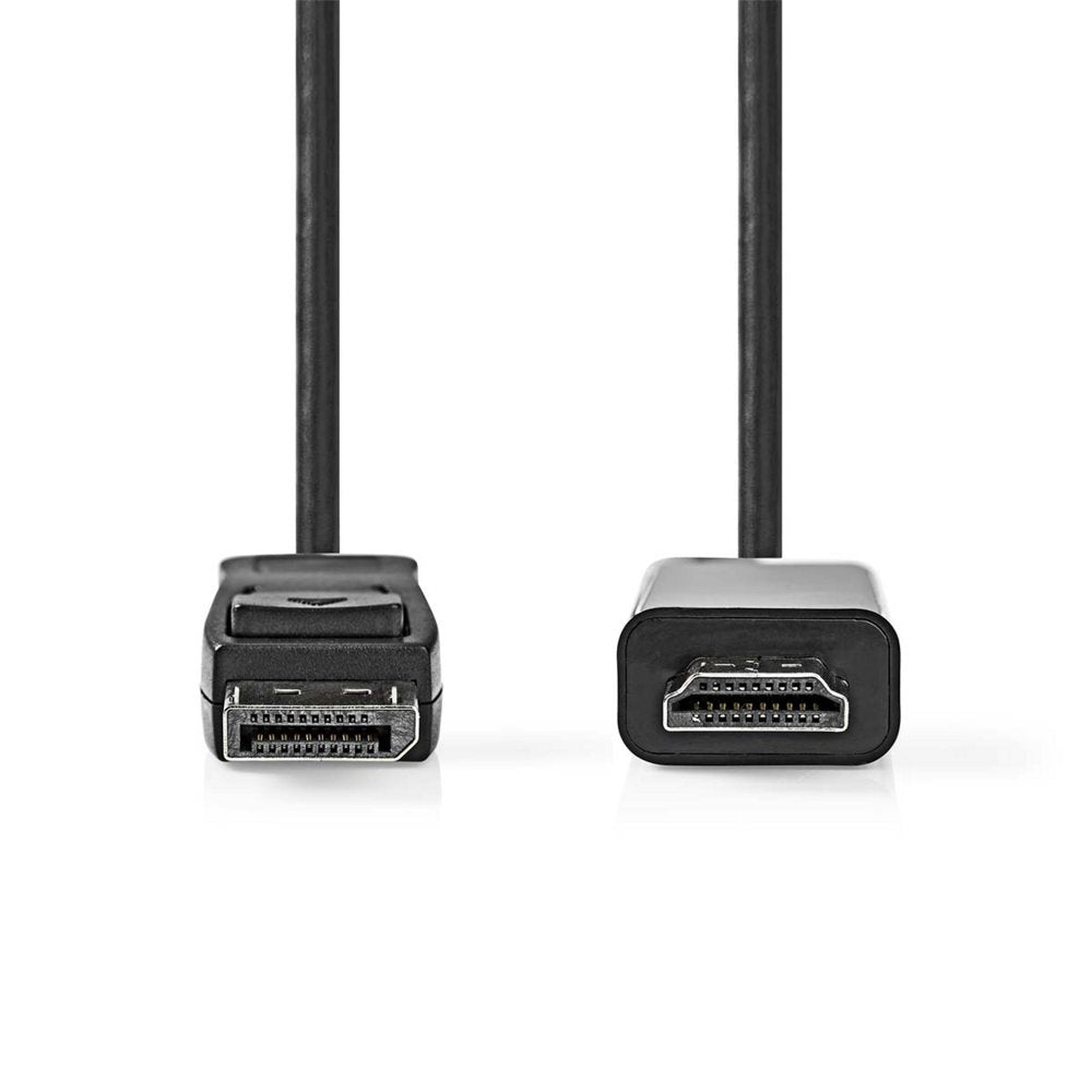 Nedis CCGL37100BK10 | DisplayPort naar HDMI adapterkabel | 1 m | DisplayPort male | HDMI Type A (Standaard) | Full HD 1080p |
