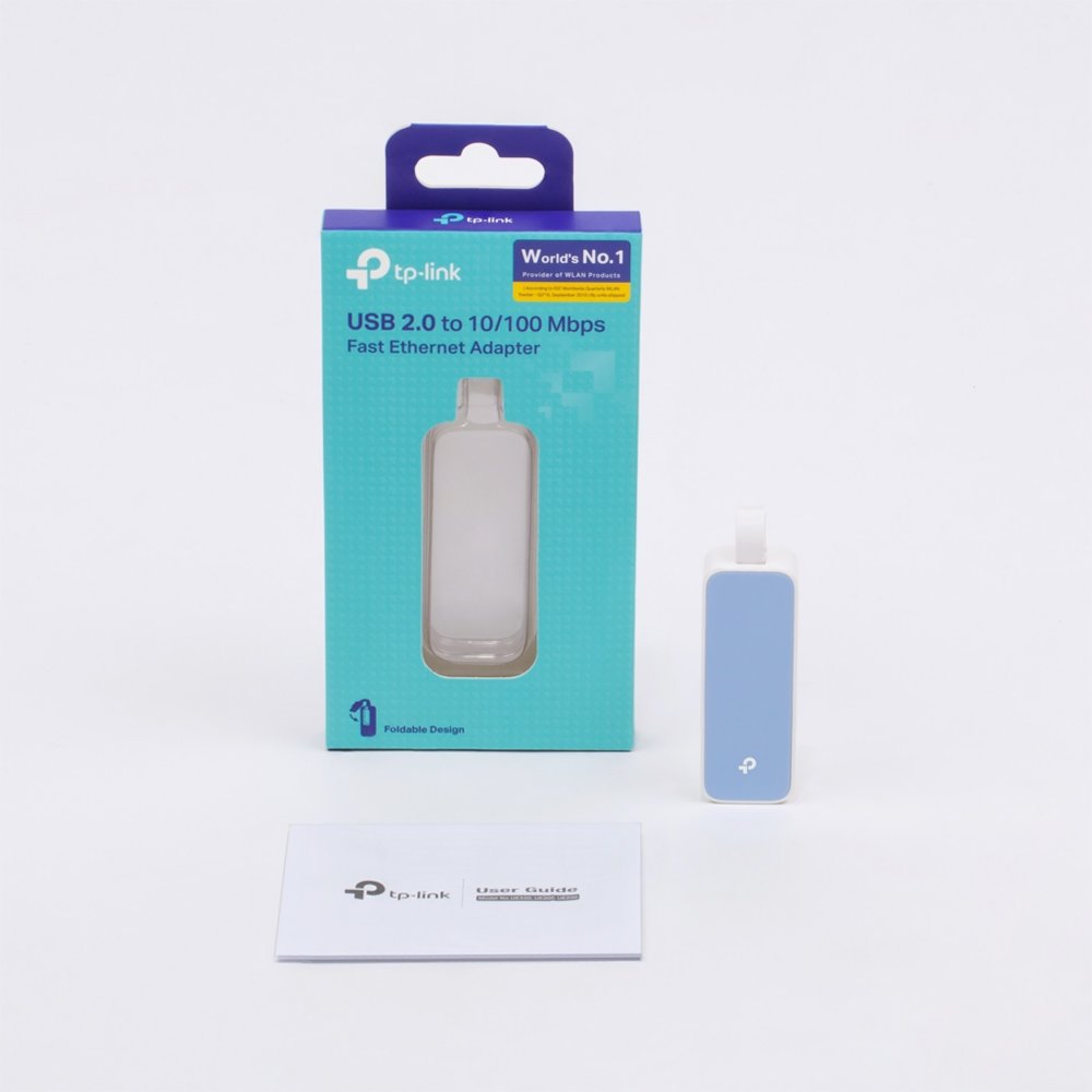 TP-Link UE200 | USB 2.0 naar 100 Mbps Ethernet Netwerkadapter | Opvouwbaar