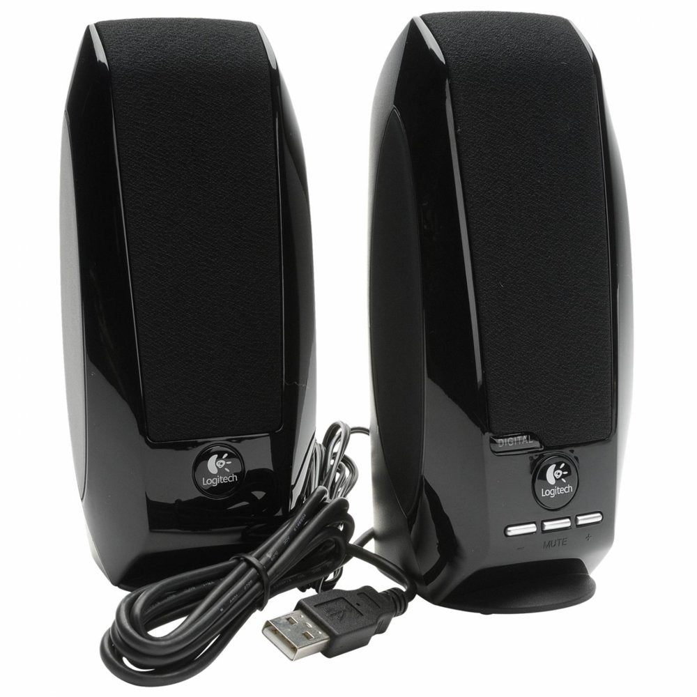 Logitech S150 | 2.0 USB Luidsprekerset | 1,2W RMS | Zwart