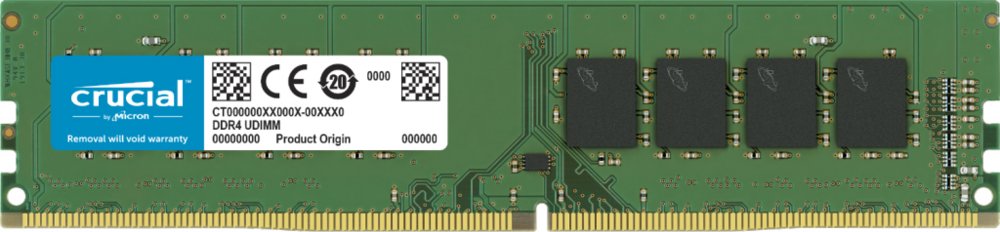 Crucial | 1x8GB DDR4 | 3200MHz | DIMM | CL22 | Geheugenmodule | RAM