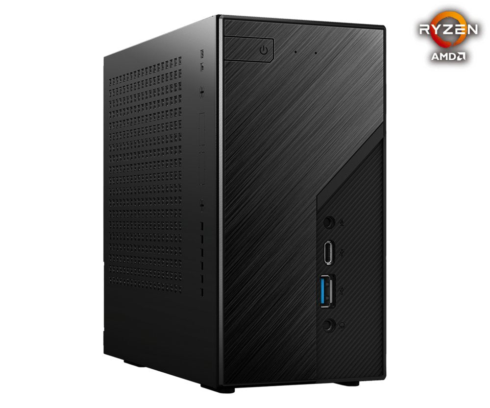 Asrock DeskMini X300 Barebone | Zonder AM4 Processor, DDR4 Geheugen, Opslag en Besturingssysteem