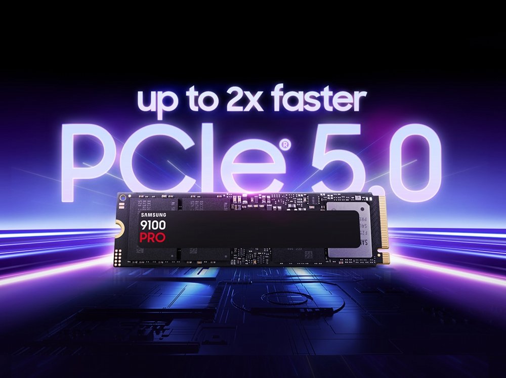 Samsung 9100 PRO | 4TB NVMe SSD | M.2 | Gen5 | 14.800MB/s Lezen | 13.400MB/s Schrijven