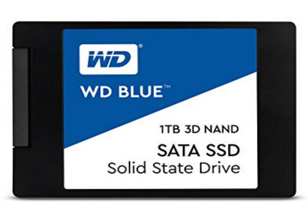 Western Digital Blue | 250GB SATA SSD | 2.5'' | 555MB/s Lezen | 440MB/s Schrijven