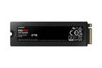 Samsung 990 PRO | 2TB NVMe SSD | M.2 | Gen4 | 7.450MB/s Lezen | 6.900MB/s Schrijven | Heatsink