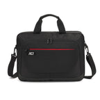 ACT Suburb 15.6" Laptop Schoudertas | Gemaakt van Gerecycled Plastic | Zwart