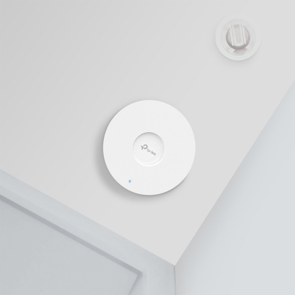 TP‑Link Omada EAP653 | WiFi 6 (AX3000) Access Point | 2976 Mbit/s | PoE+ (met injector) | Inclusief Montagebeugel