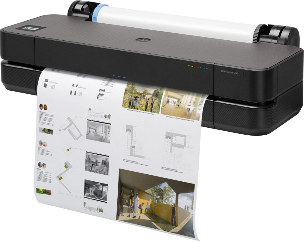 HP DesignJet T230 24'' Grootformaat Inkjetprinter | 2400 x 1200 DPI | Wifi | Kleur