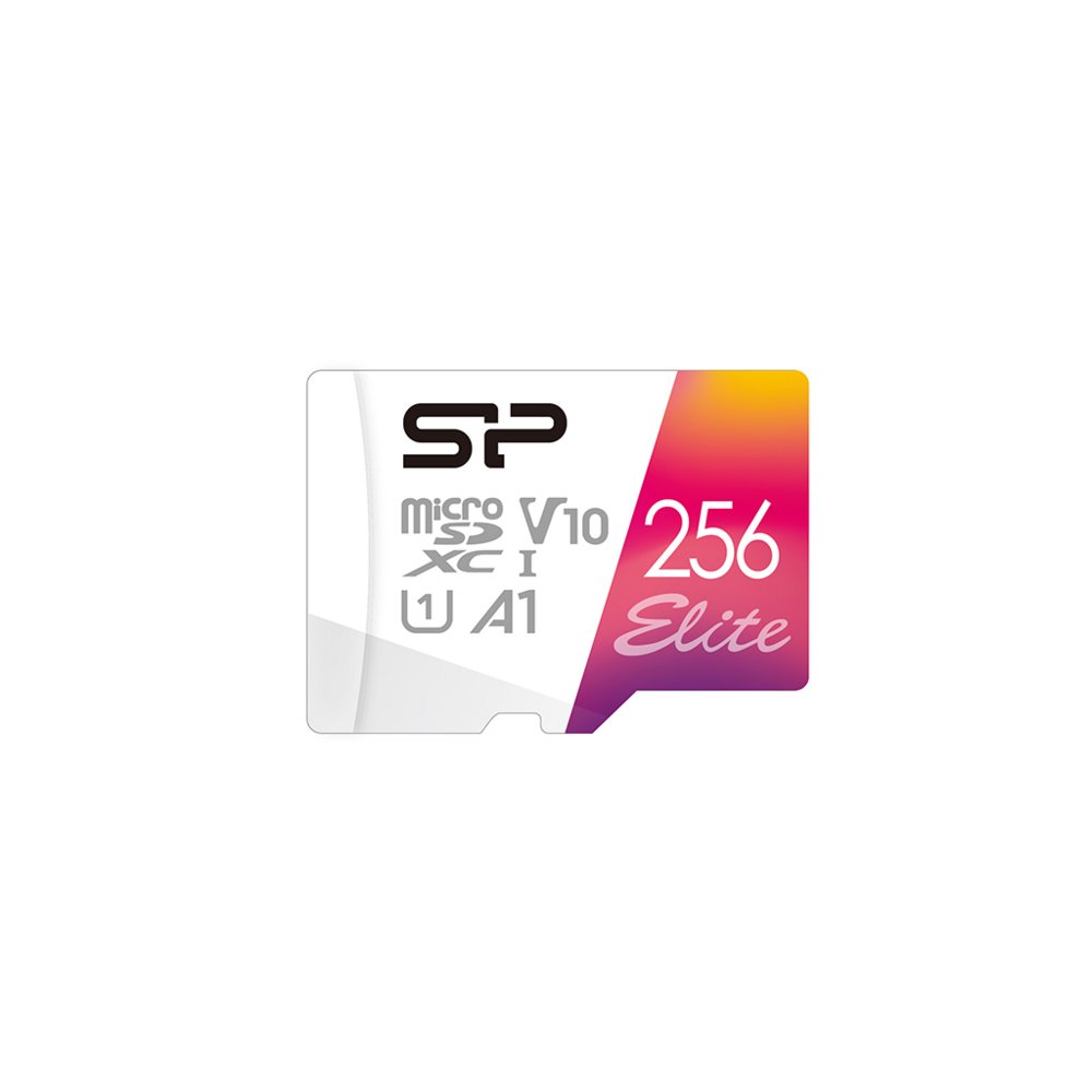 SD Silicon Power Elite 256 GB MicroSDXC UHS-I Klasse 10