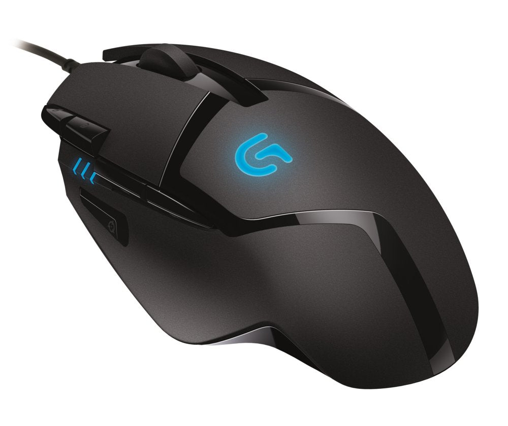Logitech G402 Hyperion Fury | Bedrade Gaming Muis | Rechtshandig | USB-A | 4000 DPI | Zwart