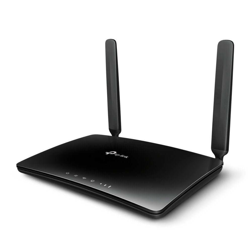 TP-Link TL-MR150 | 4G LTE Router | WiFi 4 (802.11n) | Fast Ethernet | Single-band (2,4 GHz) | Zwart