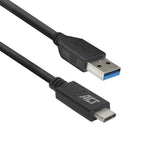 ACT AC7416 | USB 3.2 Gen 1 | USB-C naar USB-A | 1m | Zwart