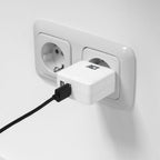 ACT AC2125 | Fast Charge Dual USB-A Oplader 30W | Wit