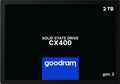 Goodram CX400 | 2TB SATA SSD | 2.5'' | 550MB/s Lezen | 500MB/s Schrijven