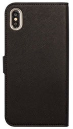 Mobiparts Saffiano Wallet Case | Apple iPhone XS Max | Black