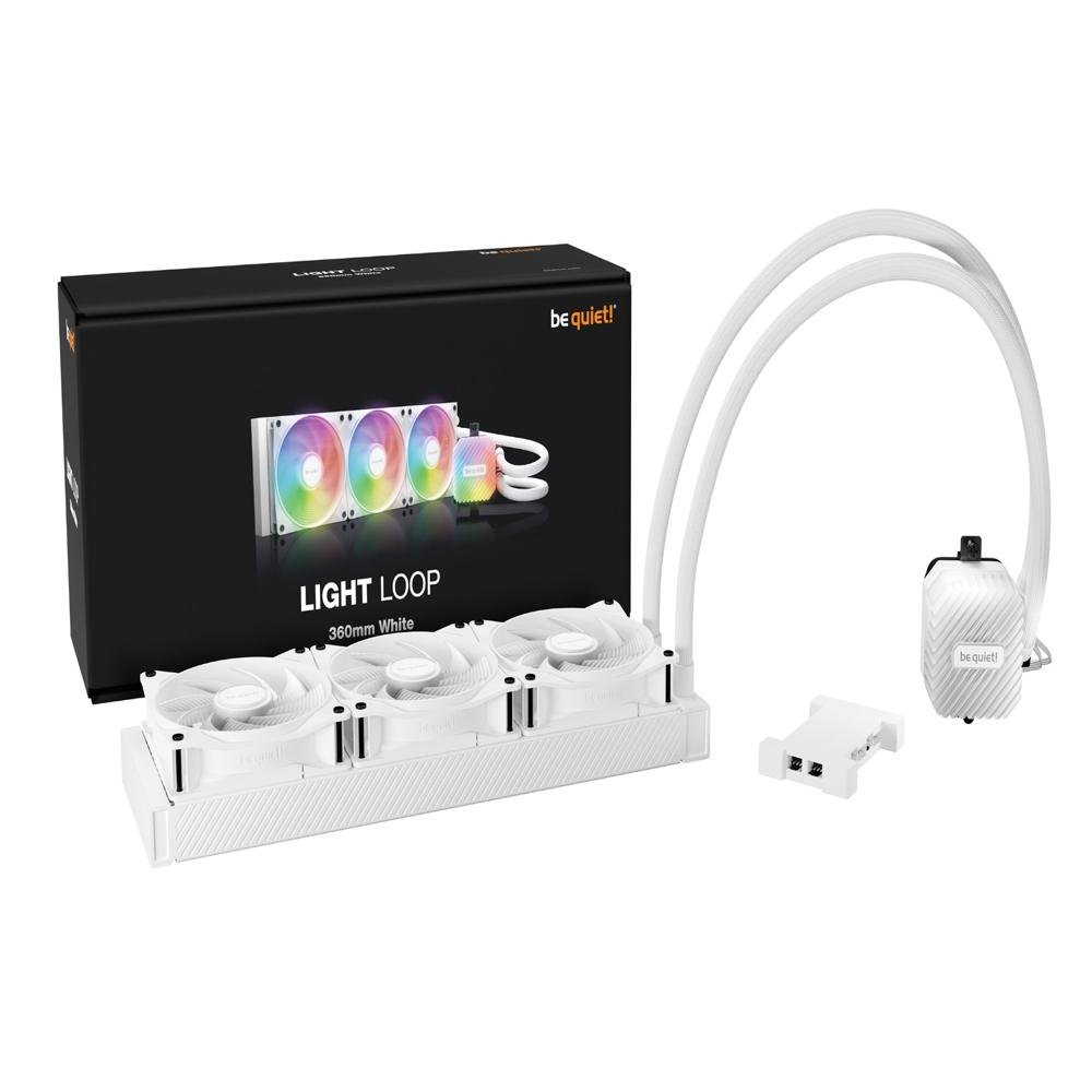 be quiet! LIGHT LOOP 360mm | All-in-One CPU Waterkoeler | Wit