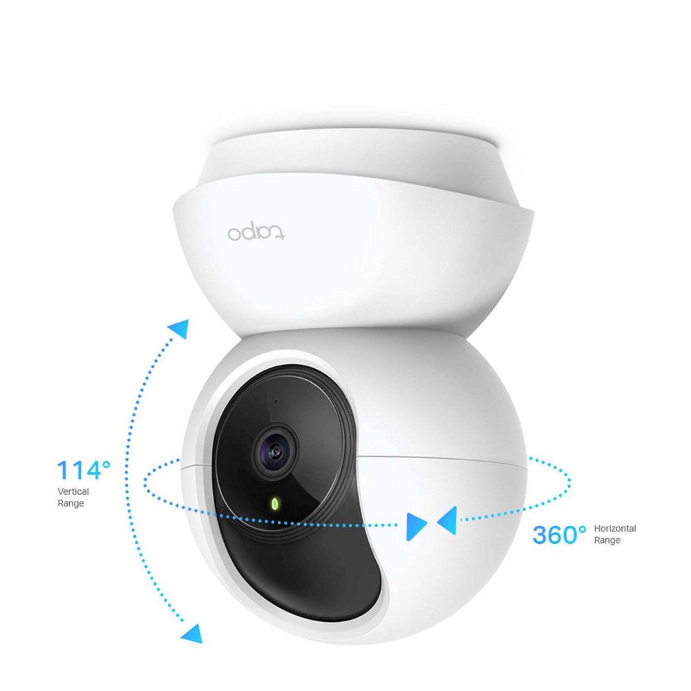 TP-Link Tapo C200 | Beveiligingscamera | 720p HD | Binnen | Bolvormig | Plafondmontage
