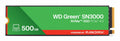Western Digital Green SN3000 QLC | 500GB NVMe SSD | M.2 Gen4 | 5.000MB/s Lezen | 4.100MB/s Schrijven