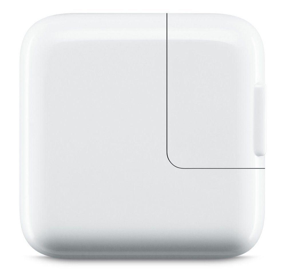 Apple MD836ZM/A USB‑oplader | 12W | Voor iPhone en iPad | Wit | Voor Binnengebruik