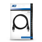 ACT AC3030 | USB 2.0 Kabel | USB-A naar USB-B | 1m | Zwart