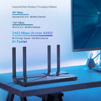 TP Link Archer AX53 | WiFi 6 Router (AX3000) | 2976 Mbit/s | Dual Band | 4x Gigabit LAN | WPA3 | EasyMesh