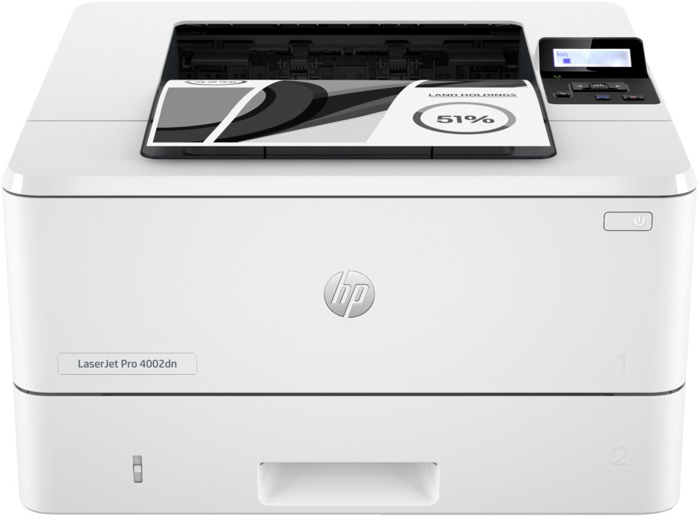 HP LaserJet Pro 4002dn | Zwart-wit Laserprinter | Dubbelzijdig printen | 40 ppm | Ethernet | Voor MKB | Compact & Energiezuin