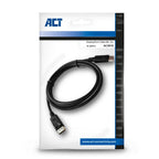 ACT AC3910 | DisplayPort 1.4 Kabel | 2,0m | Zwart