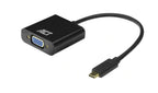 ACT AC7300 | USB-C naar VGA Adapter | 0,15 m | Zwart