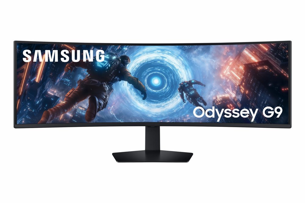 Samsung Odyssey G9 G91F 49" | 5120x1440 VA | 144Hz | 1ms | Curved UltraWide Gaming Monitor | Zwart