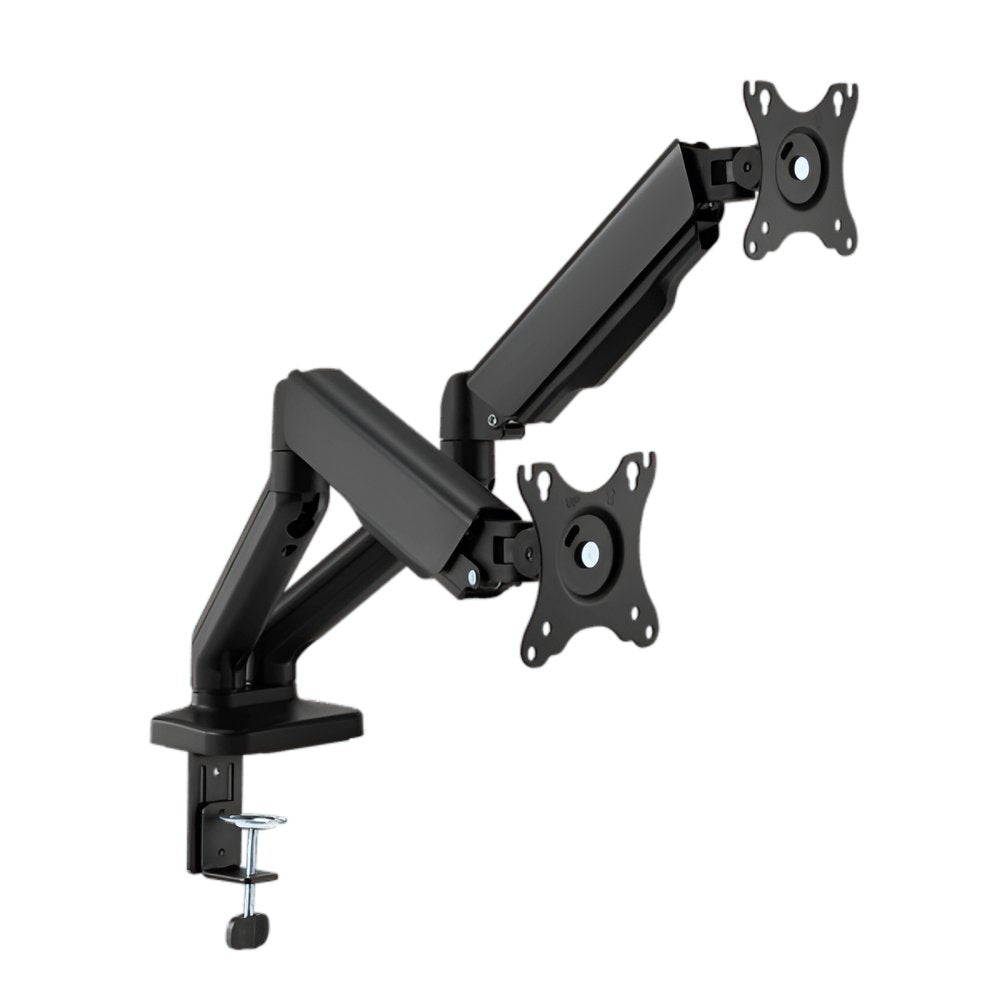SBOX Flex LCD-S024-2 | Verstelbare Monitor-bureaubeugel | Tot 32" | Max 9kg | VESA 100x100 | 2 Monitoren