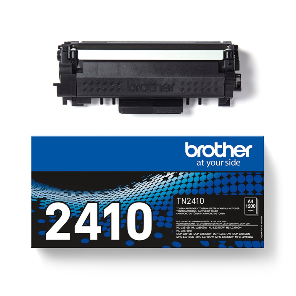 Brother TN-2410 Tonercartridge | 1 Stuk | Origineel | Zwart