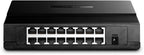 TP-Link TL-SF1016DS | Unmanaged Switch | 16 Poorten | Fast Ethernet (10/100 Mbps)