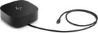 HP 5TW10AA G5 | USB-C Docking Station | Dual 4K | 100W Power Delivery | Zwart