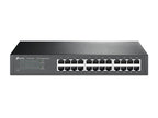 TP-Link TL-SG1024D | Unmanaged Switch | 24 Poorten | Gigabit Ethernet (10/100/1000 Mbps) | Grijs