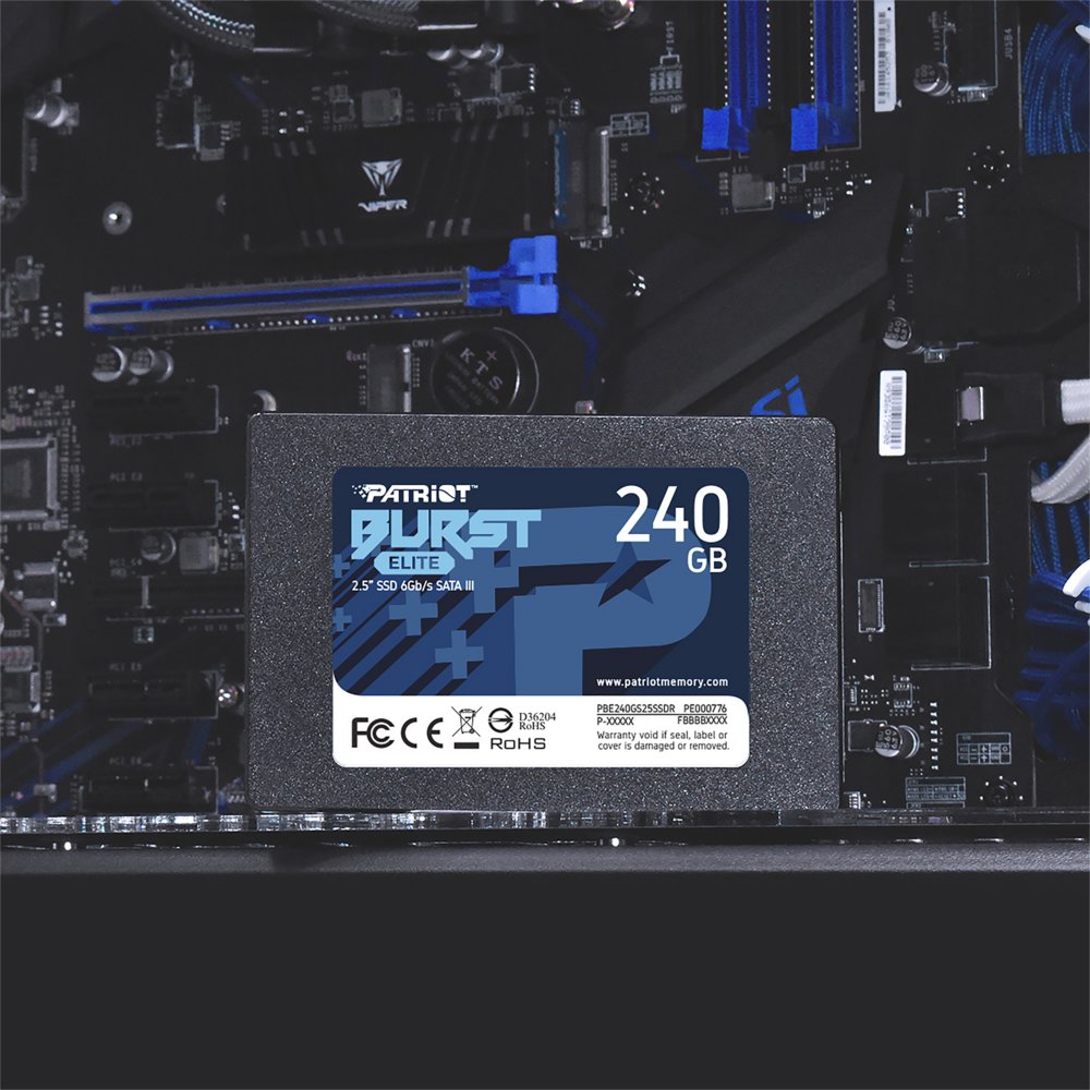 Patriot Burst Elite | 240GB SATA SSD | 2.5 inch | SATA III