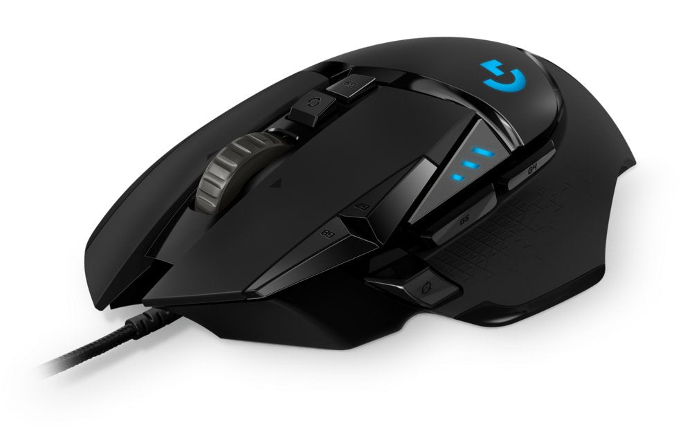 Logitech G502 Hero | Gaming Muis | Rechtshandig | USB-A | 25600 DPI | Zwart