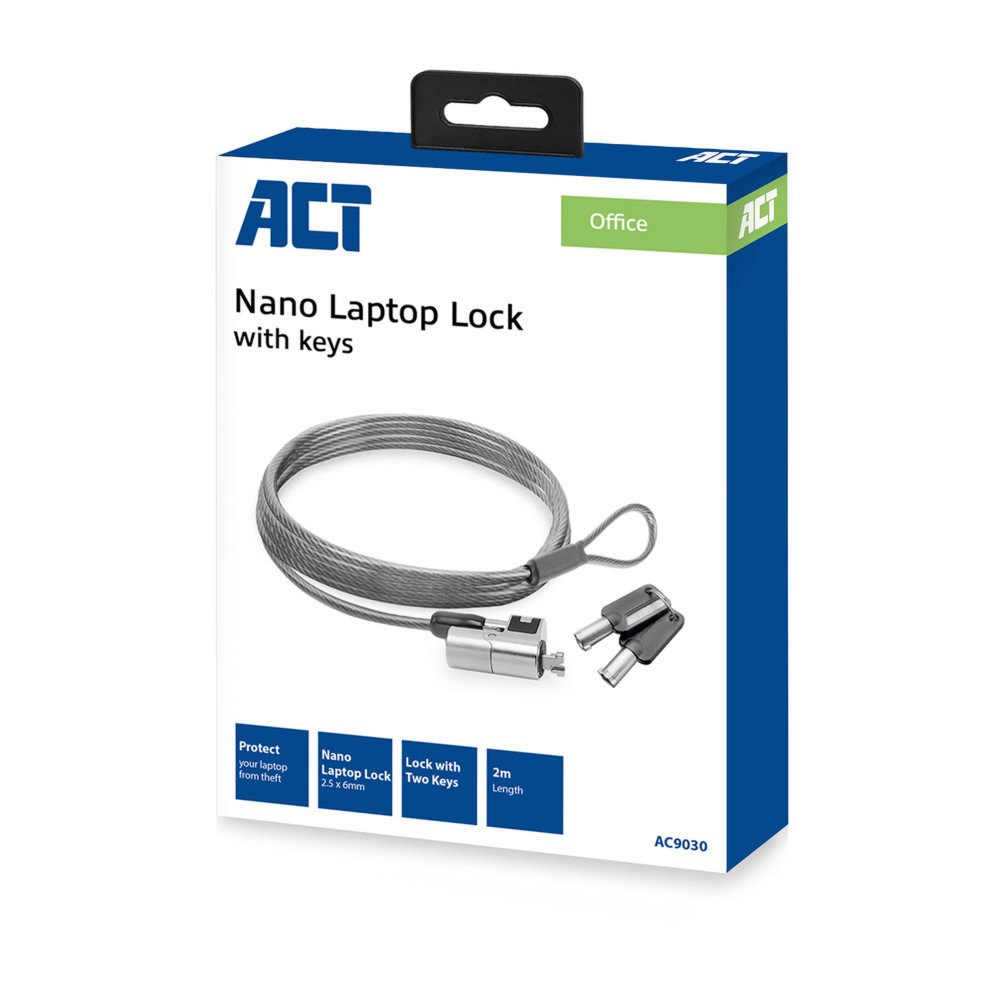 ACT kabelslot | Metallic | 2 m | AC9030