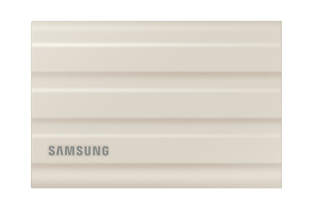 Samsung T7 Shield | Externe SSD | 1TB | USB 3.2 Gen2 | 1.050MB/s Lezen | 1.000MB/s Schrijven | Beige