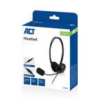 ACT AC9330 | On-Ear Headset met Microfoon | Zwart