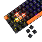 Baracuda DOLPHIN RGB 60% | Bedraad Gaming Toetsenbord | Red Switches | Anti-Ghosting | QWERTY | Zwart