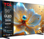 TCL 98T8C | 98” 4K QLED | 144Hz Motion | Dolby Vision & Dolby Atmos | Google TV & WiFi (2025) | OPEN BOX