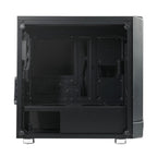 Azza Noir 130 RGB | Micro Tower Case | Zwart