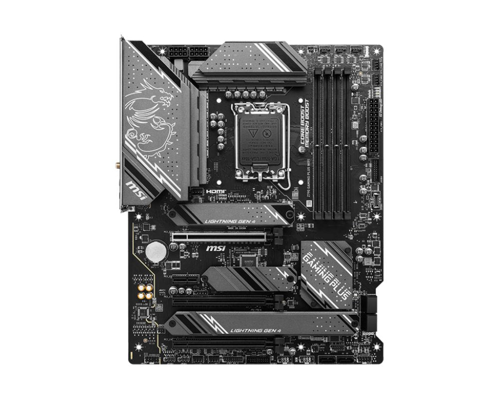 MSI Z790 GAMING PLUS WIFI | Socket LGA 1700 | Intel Z790 | 4xDDR5 | ATX | Moederbord