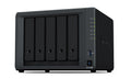 Synology DiskStation DS1522+ NAS | 5 Drive Bays | AMD Ryzen R1600 | 4x Gigabit Ethernet | Desktop | Zwart