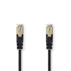 Nedis netwerkkabel | Cat5e | SF/UTP (S-FTP) | 3 m | Zwart | CCGP85121BK30