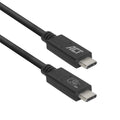 ACT AC7431 | USB4 Gen 2x2 Kabel | USB-C naar USB-C | 1m | Zwart