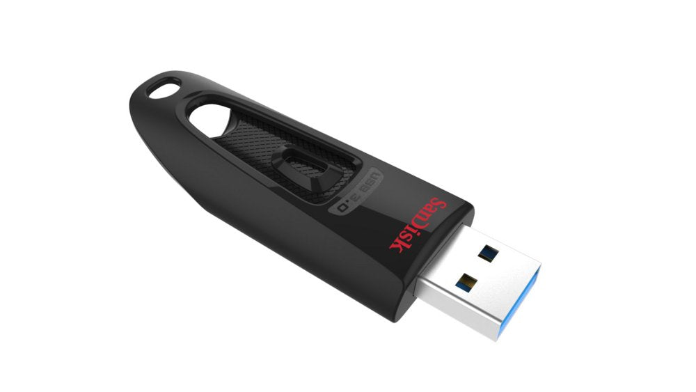 SanDisk Ultra | 128GB USB-A 3.2 Flash Drive | tot 130 MB/s lezen | Zwart