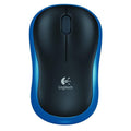 Logitech M185 | Draadloze Muis | Links- en Rechtshandig | RF | 1000 DPI | Zwart/Blauw